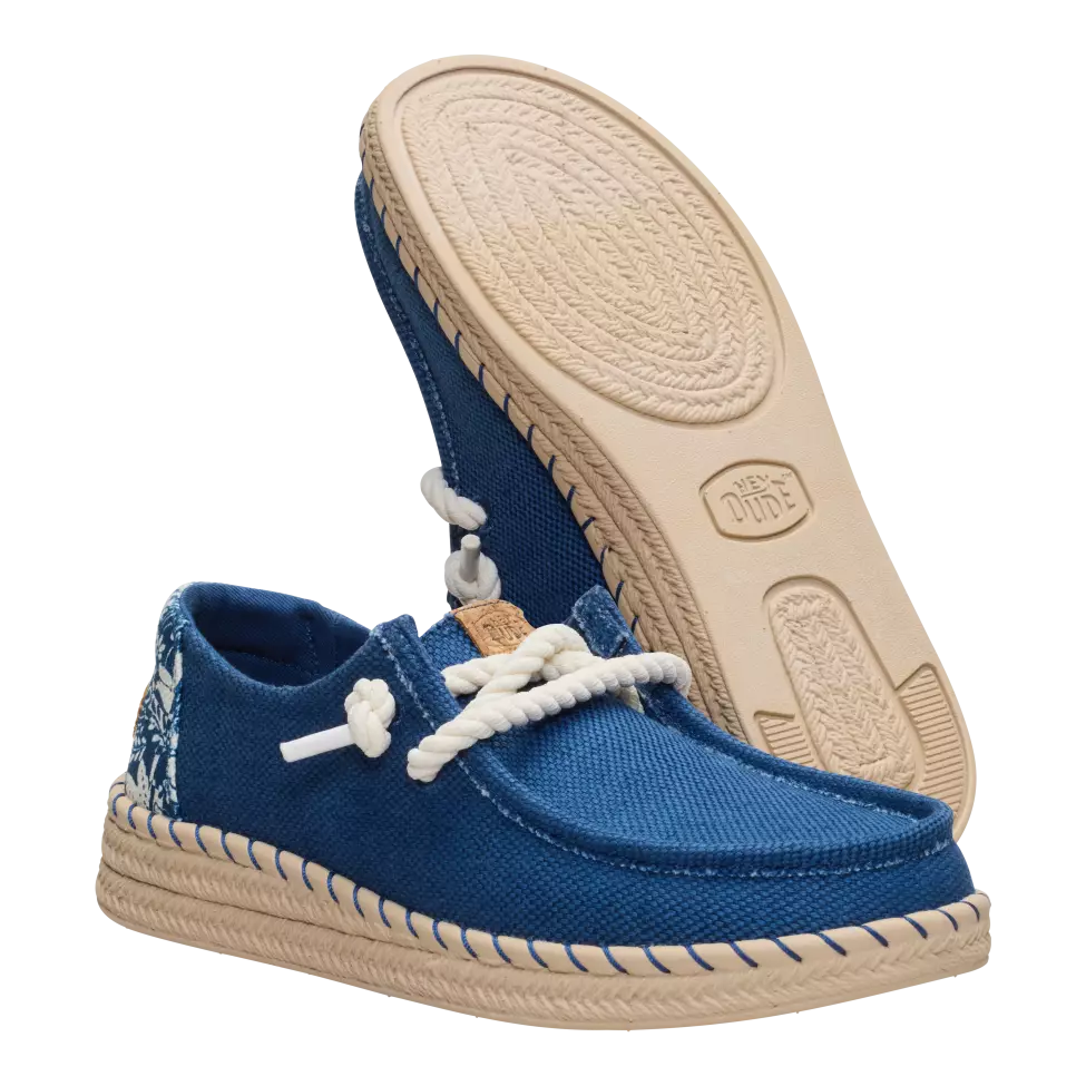 Wendy Espadrille Hibiscus